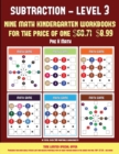 Image for Pre K Math (Kindergarten Subtraction/Taking Away Level 3) : 30 full color preschool/kindergarten subtraction worksheets (includes 8 printable kindergarten PDF books worth $60.71)