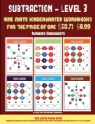 Image for Math Books for Preschool (Kindergarten Subtraction/Taking Away Level 3) 50 Numbers Worksheets (Kindergarten Subtraction/Taking Away Level 3) : 30 full color preschool/kindergarten subtraction workshee