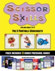 Image for Pre K Printable Worksheets (Scissor Skills for Kids Aged 2 to 4)