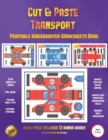 Image for Printable Kindergarten Worksheets Book (Cut and Paste Transport)