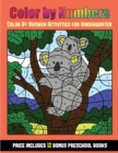 Image for Color By Number Activities for Kindergarten (Color By Number - Animals) : 36 Color By Number - animal activity sheets designed to develop pen control and number skills in preschool children. The price