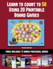 Image for Preschool Workbooks (Learn to Count to 50 Using 20 Printable Board Games) : A full-color workbook with 20 printable board games for preschool/kindergarten children.