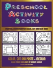 Image for Printable Kindergarten Color, Cut and Glue Book (Preschool Activity Books - Medium)