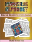 Image for Stress Relief Coloring Books (Nonsense Alphabet) : This book has 36 coloring sheets that can be used to color in, frame, and/or meditate over: This book can be photocopied, printed and downloaded as a