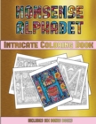 Image for Intricate Coloring Book (Nonsense Alphabet) : This book has 36 coloring sheets that can be used to color in, frame, and/or meditate over: This book can be photocopied, printed and downloaded as a PDF