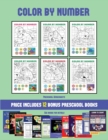 Image for Preschool Worksheets (Color by Number) : 20 printable color by number worksheets for preschool/kindergarten children. The price of this book includes 12 printable PDF kindergarten/preschool workbooks