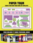 Image for Best Books for 4 Year Olds (Paper Town - Create Your Own Town Using 20 Templates) : 20 full-color kindergarten cut and paste activity sheets designed to create your own paper houses. The price of this