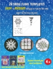 Image for Paper Snowflake Patterns (28 snowflake templates - easy to medium difficulty level fun DIY art and craft activities for kids) : Arts and Crafts for Kids