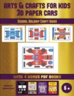 Image for School Holiday Craft Ideas (Arts and Crafts for kids - 3D Paper Cars)