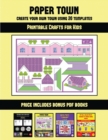Image for Printable Crafts for Kids (Paper Town - Create Your Own Town Using 20 Templates) : 20 full-color kindergarten cut and paste activity sheets designed to create your own paper houses. The price of this 