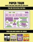Image for Fun Art Activities for Kids (Paper Town - Create Your Own Town Using 20 Templates)