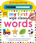 Image for My First Wipe Clean Words