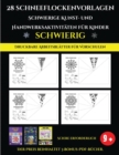 Image for Druckbare Arbeitsblatter fur Vorschulen 28 Schneeflockenvorlagen - Schwierige Kunst- und Handwerksaktivitaten fur Kinder : Kunsthandwerk fur Kinder