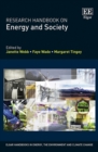 Image for Research handbook on energy and society