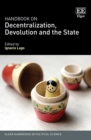 Image for Handbook on Decentralization, Devolution and the State
