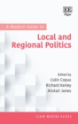 Image for A modern guide to local and regional politics