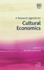 Image for A Research Agenda for Cultural Economics