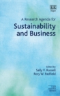 Image for A Research Agenda for Sustainability and Business