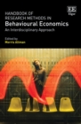 Image for Handbook of Research Methods in Behavioural Economics