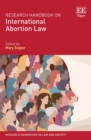 Image for Research Handbook on International Abortion Law