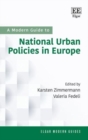 Image for A modern guide to national urban policies in Europe