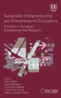 Image for Sustainable entrepreneurship and entrepreneurial ecosystems  : frontiers in European entrepreneurship research