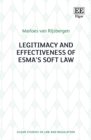 Image for Legitimacy and effectiveness of ESMA&#39;s soft law