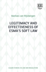 Image for Legitimacy and effectiveness of ESMA&#39;s soft law