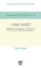 Image for Advanced introduction to law and psychology