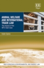 Image for Animal welfare and international trade law  : the impact of the WTO seal case