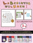 Image for Fichas de preescolar (Laberintos - Volumen 1) : (25 fichas imprimibles con laberintos a todo color para ninos de preescolar/infantil)