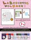 Image for Los mejores libros para ninos de cuatro anos (Laberintos - Volumen 1) : (25 fichas imprimibles con laberintos a todo color para ninos de preescolar/infantil)