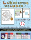 Image for Los mejores libros para ninos de 2 anos (Laberintos - Volumen 2) : 25 fichas imprimibles con laberintos a todo color para ninos de preescolar/infantil