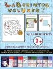 Image for Libros para ninos pequenos online (Laberintos - Volumen 2) : 25 fichas imprimibles con laberintos a todo color para ninos de preescolar/infantil