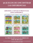 Image for Aprender a contar en preescolar, hojas imprimibles (30 juegos de encontrar las diferencias)