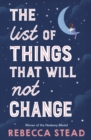 Image for The list of things that will not change