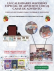 Image for Fichas imprimibles para preescolar (Un calendario navideno especial de adviento con 25 casas de adviento)