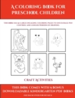 Image for Craft Activities (A Coloring book for Preschool Children) : This book has 50 extra-large pictures with thick lines to promote error free coloring to increase confidence, to reduce frustration, and to 