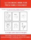 Image for Fun Arts and Crafts for Kids (A Coloring book for Preschool Children) : This book has 50 extra-large pictures with thick lines to promote error free coloring to increase confidence, to reduce frustrat