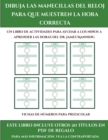 Image for Fichas de numeros para preescolar (Dibuja las manecillas del reloj para que muestren la hora correcta)
