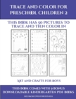 Image for Art and Crafts for Boys (Trace and Color for preschool children 2) : This book has 50 pictures to trace and then color in.