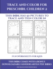 Image for Fun Worksheets for Kids (Trace and Color for preschool children 2) : This book has 50 pictures to trace and then color in.