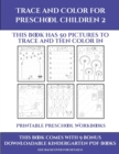 Image for Printable Preschool Workbooks (Trace and Color for preschool children 2)