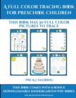 Image for Pre K Coloring (A full color tracing book for preschool children 1)