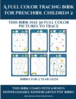 Image for Books for 2 Year Olds (A full color tracing book for preschool children 2) : This book has 30 full color pictures for kindergarten children to trace