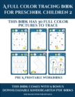 Image for Pre K Coloring (A full color tracing book for preschool children 2) : This book has 30 full color pictures for kindergarten children to trace