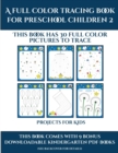 Image for Projects for Kids (A full color tracing book for preschool children 2) : This book has 30 full color pictures for kindergarten children to trace