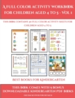Image for Best Books for Kindergarten (A full color activity workbook for children aged 4 to 5 - Vol 1)
