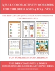Image for Fun Worksheets for Children (A full color activity workbook for children aged 4 to 5 - Vol 1)