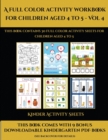 Image for Kinder Activity Sheets (A full color activity workbook for children aged 4 to 5 - Vol 4) : This book contains 30 full color activity sheets for children aged 4 to 5